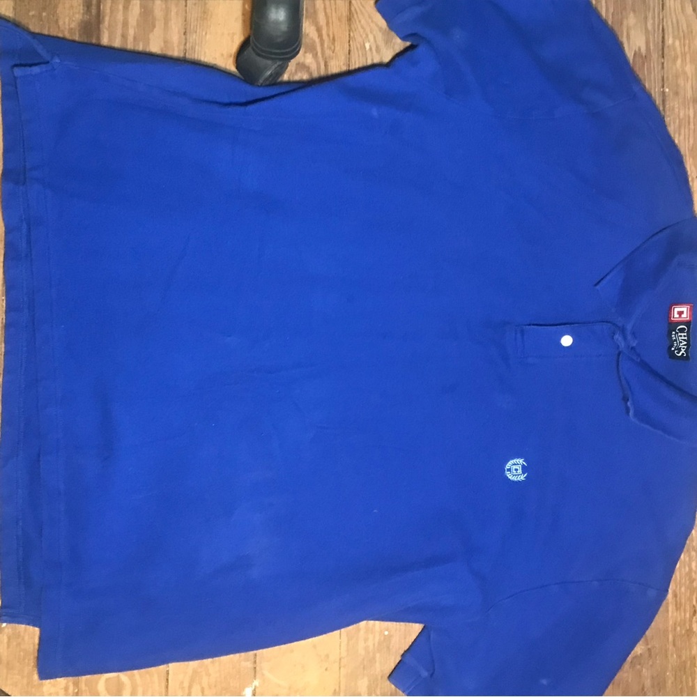 Chaps Men's Blue Polo Shirt